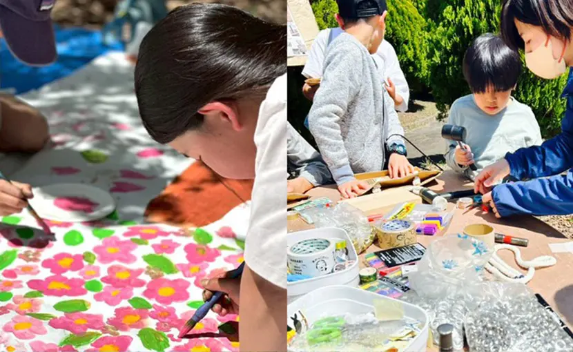 「POT LUCK PARK KOMOHARA」に当院スタッフが参加しました