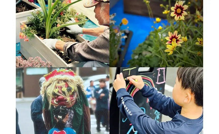 「ちぃちかけん」園芸部の活動を開催しました（2025.10.12）
