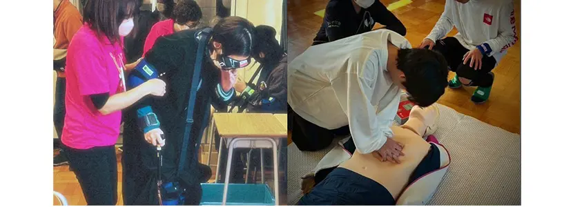 「英心高校文化祭」に当院スタッフも参加しました（2025.11.15）