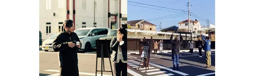 スターバックス×ちぃちかけん「第二回スターバックスdeラジオ体操」を開催しました（2026.1.19）