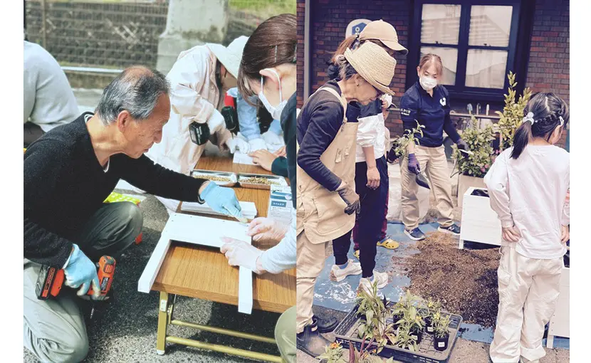 「ちぃちかけん」園芸部の活動を開催しました（2026.4.25）はしもと総合診療クリニック